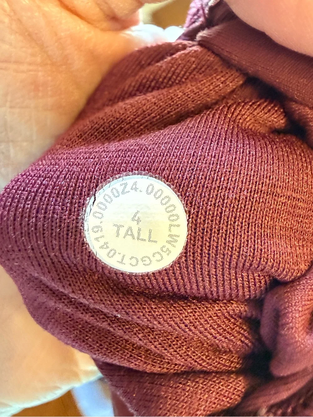 P114 - lululemon athletica High-Waist Burgundy Align Leggings